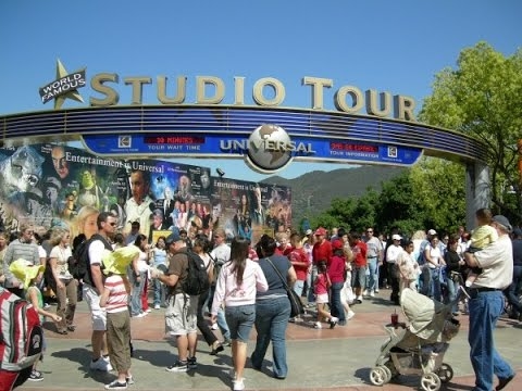 Vaizdo įrašų ir „Universal Hollywood Studios“ turo filmai