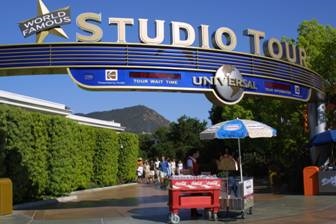 Video's van shows en de Universal Hollywood Studios-tour