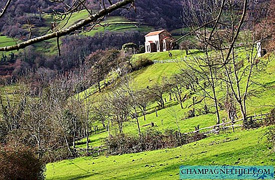 Asturias - Detta är besöket i den för-romanska kyrkan Santa Cristina de Lena