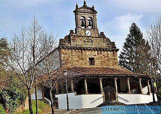 Asturias - Biserica romanică din San Juan de Amandi din Villaviciosa