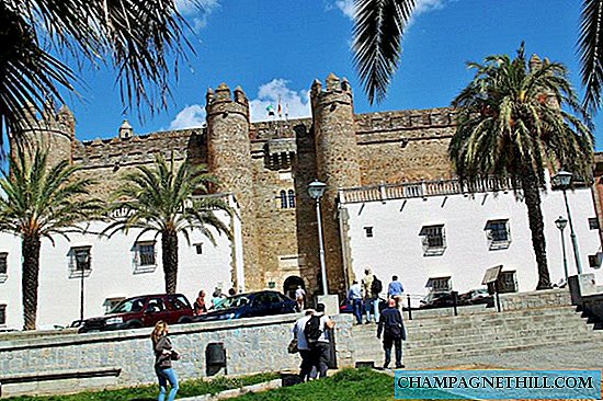 Badajoz - Palace of the Dukes of Feria, main monument and hostel of Zafra