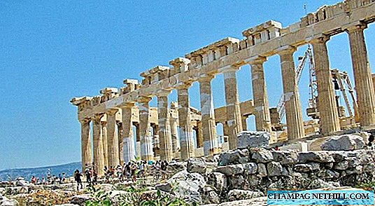 Wie man klettert, um die Akropolis zu besuchen und den Parthenon in Athen zu sehen
