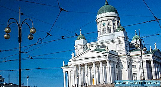 Wie man die lutherische Kathedrale, Helsinki-Ikonendenkmal besichtigt