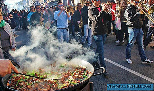 Castellón - C'est la fête populaire du jour des Paellas à Benicàssim