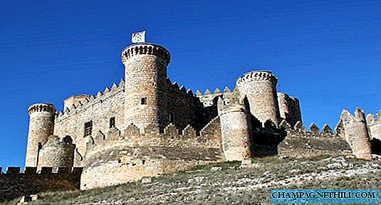 Middeleeuws kasteel van Belmonte, hoofdpersoon van films in Cuenca