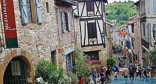 Cordes sur Ciel, beautiful medieval village in southern France