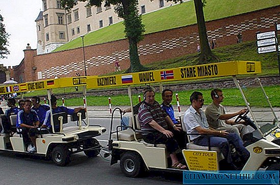 クラクフ-電気自動車による中世都市のパノラマツアー