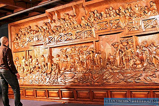 خيخون - Altarpiece البحر في متحف كازا ناتال دي جوفيلانوس