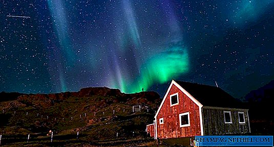 Grönland, idealer Ort, um Nordlichter seit August zu sehen