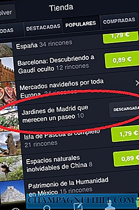 Madrider Gärten, die einen Spaziergang wert sind, im neuen Store der Minube-Reise-App