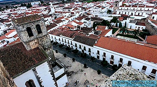 أفضل شيء يمكن رؤيته في أوليفينزا ، وهي بلدة حدودية جميلة في إكستريمادورا