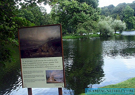 ألهمت Stourhead Gardens المناظر الطبيعية للألوان المائية في Turner