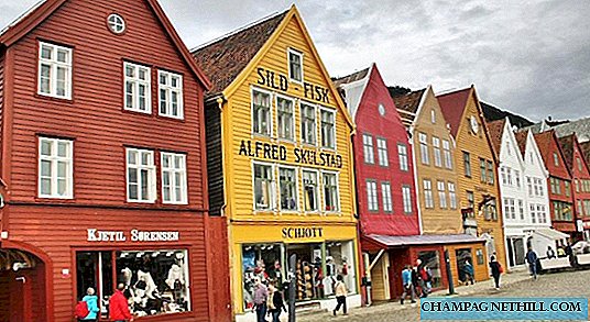 De beste plaatsen om te zien en te bezoeken in Bergen in Noorse fjorden