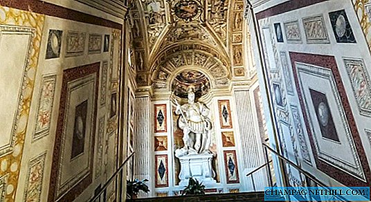 قصر سانتا كروز في فيزو ديل ماركيز ، النهضة الإيطالية في لامانشا