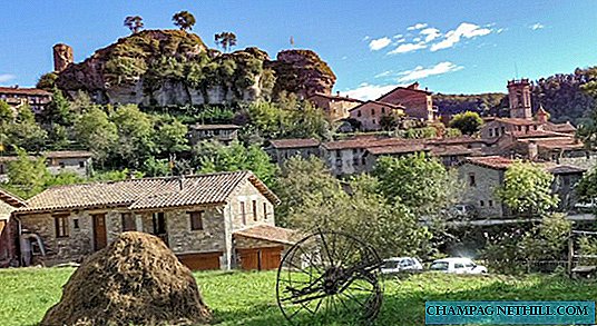 Rupit, charming town in the interior of the province of Barcelona