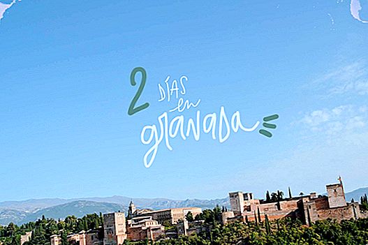 ROUTE OF TWO DAYS IN GRANADA. THE BEST ITINERARY WITH MAP