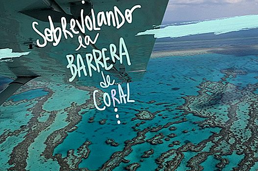 SCENIC FLIGHT OVER THE GREAT BARRIER OF CORAL OF AUSTRALIA