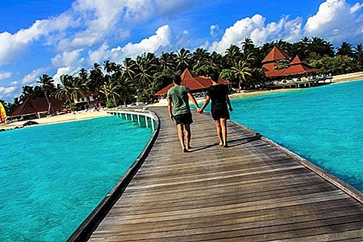 شاطئ طابق في جزر المالديف