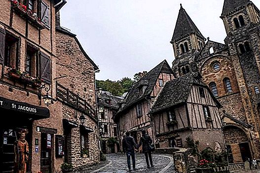 Conques, the most beautiful village in France