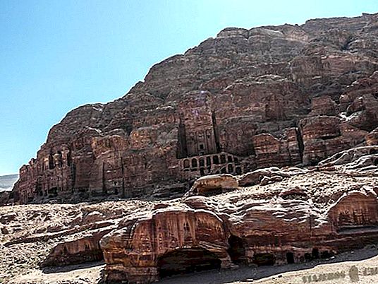 Het altaar van de offers van Petra