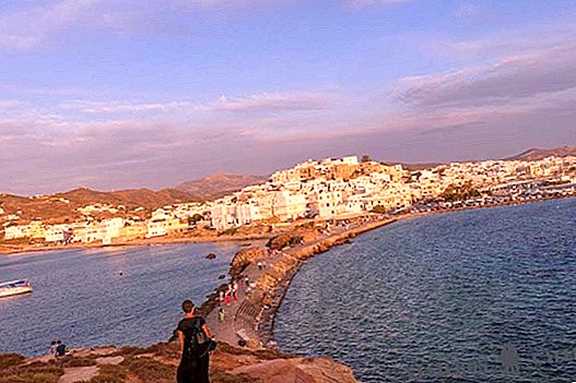 Keltas iš Mykonos į Naxos Graikijoje