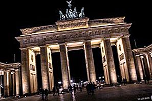 The Brandenburg Gate of Berlin