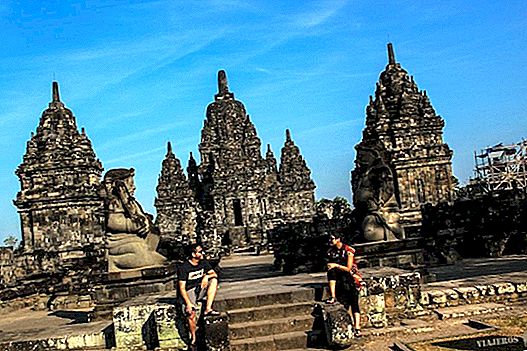 The Prambanan Temples from Yogyakarta