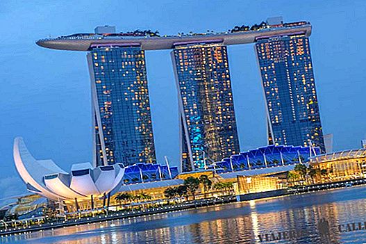 Marina Bay Sands, the best accommodation in Singapore