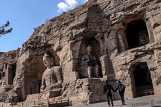 Monastère suspendu de Yungang et grottes à Datong