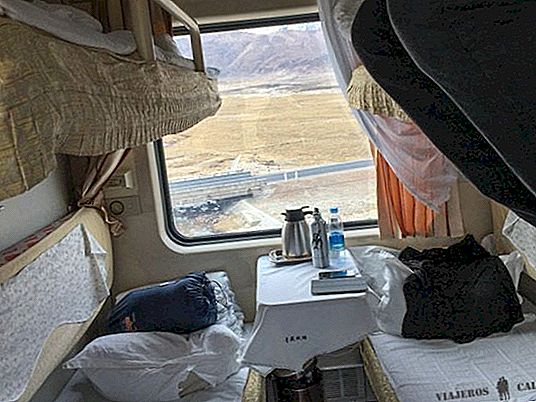 Vlak iz oblakov do Tibeta